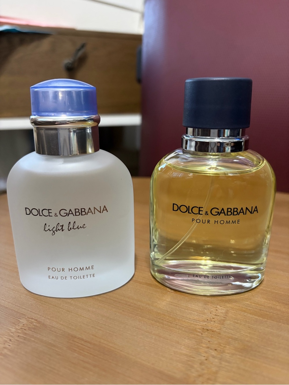 Dolce & Gabbana Light Blue and Pour Homme